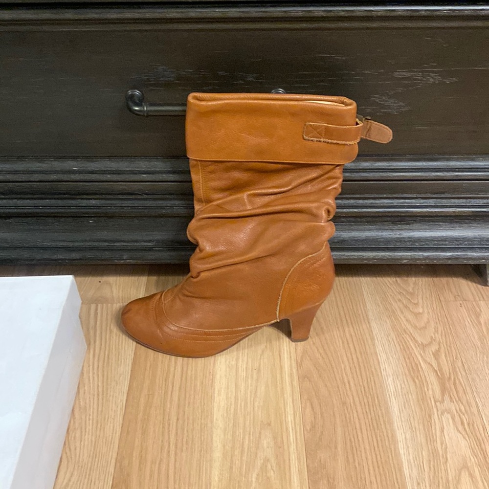 Shorter heel, shorter boot, originally purchased from Nordstrom by Steve Madden